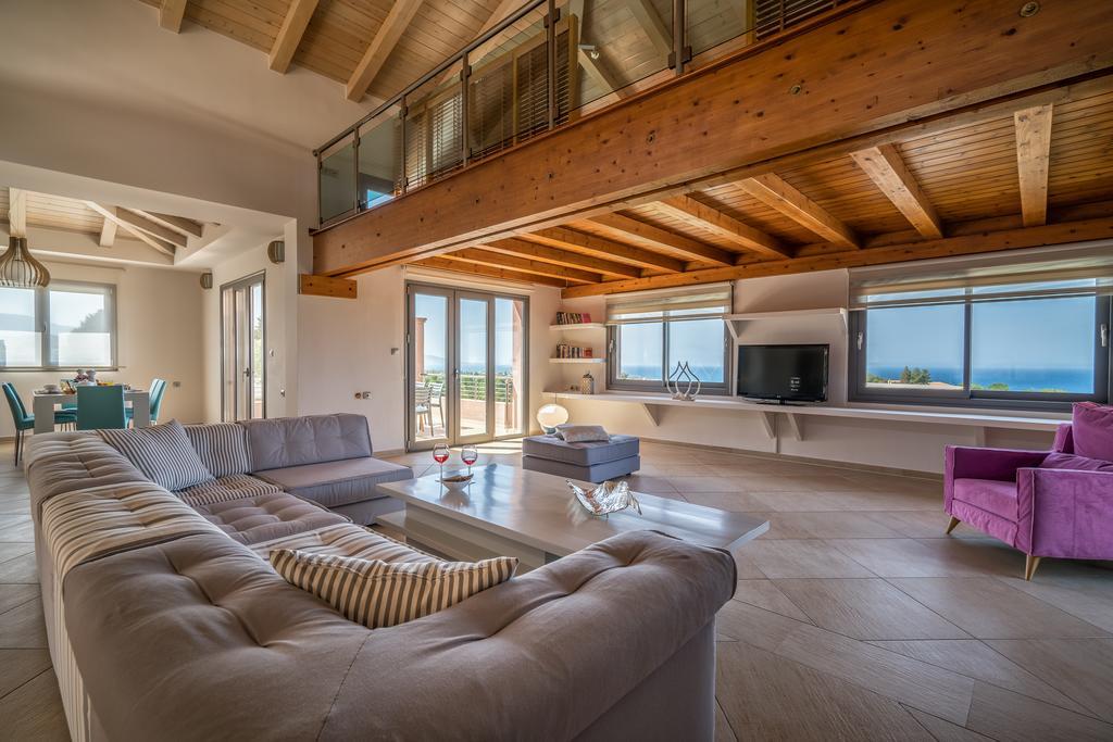 Villa Merovigli - Sea Views & Private Pool, Ideal For Large Groups, By Zantewize Трагаки Экстерьер фото