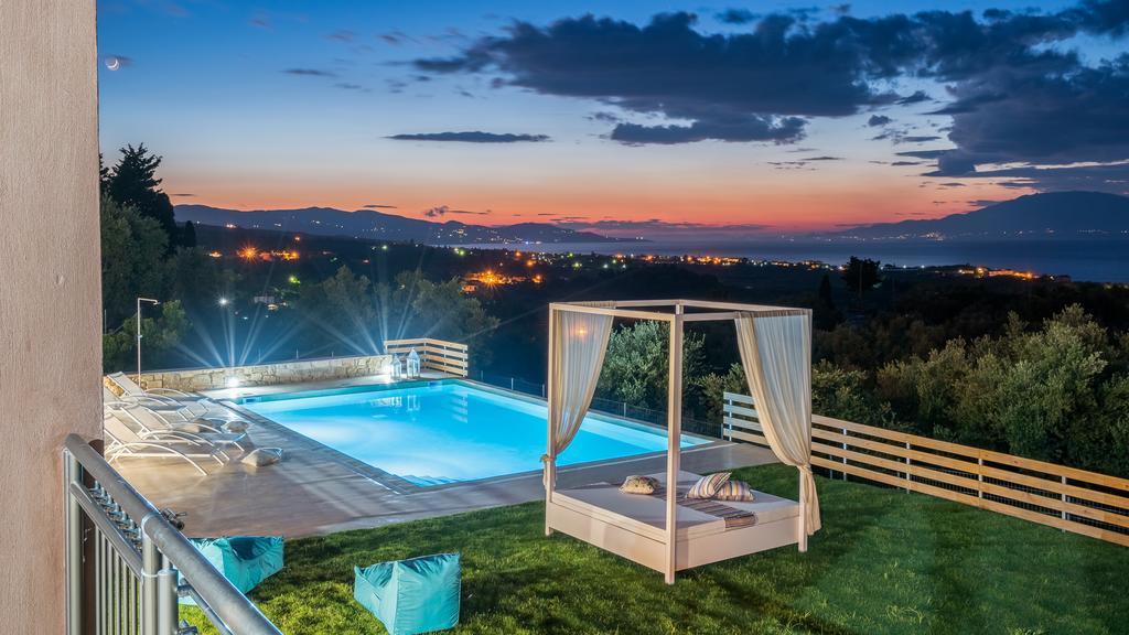 Villa Merovigli - Sea Views & Private Pool, Ideal For Large Groups, By Zantewize Трагаки Экстерьер фото
